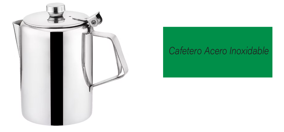 Cafetero Acero Inox