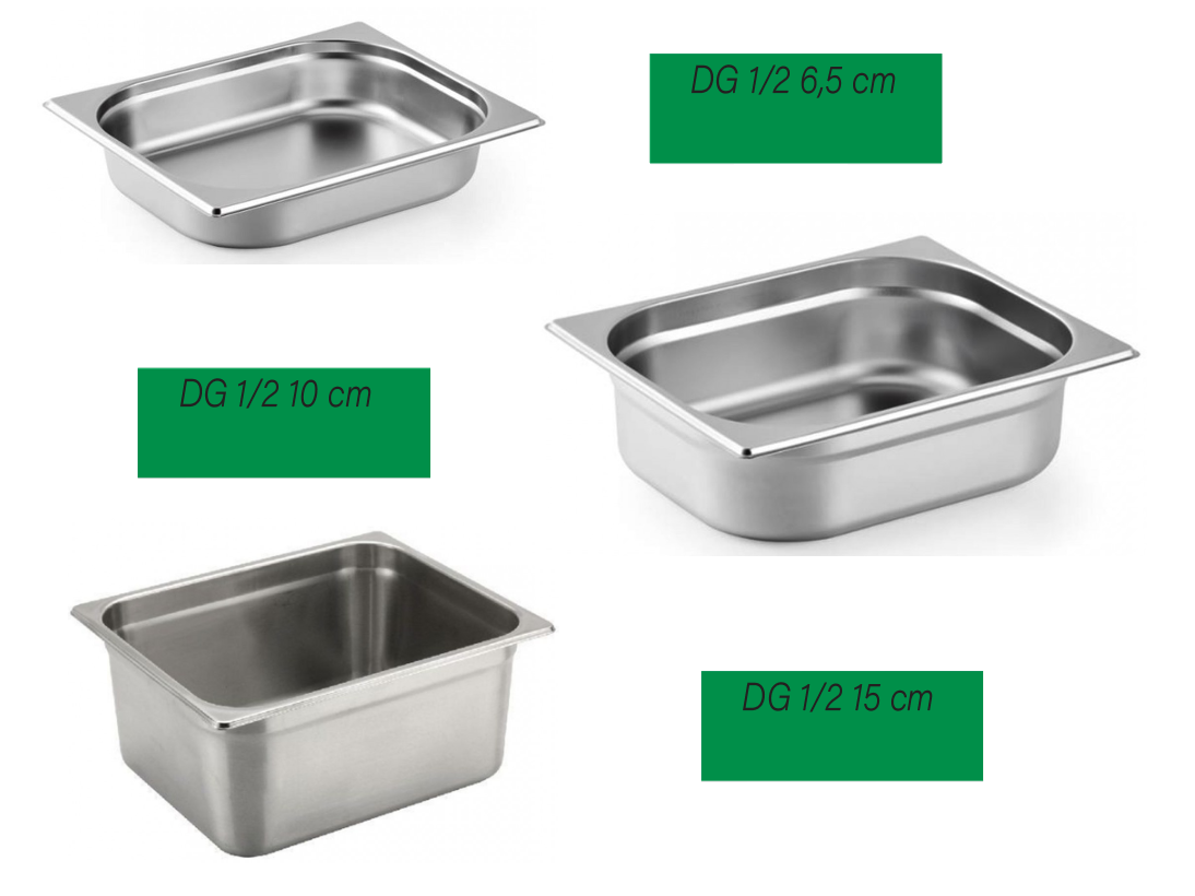 Depósito Gastronorm 1/2